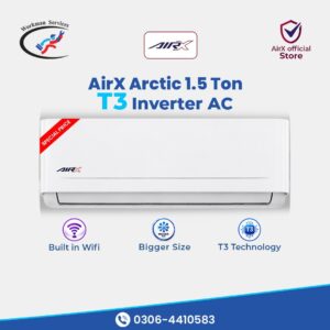 airx arctic AirX Arctic 1.5 Ton inverter AC R-410 Split Air Conditioner 1.5 ton inverter ac 1.5 ton ac 1.5 t ac