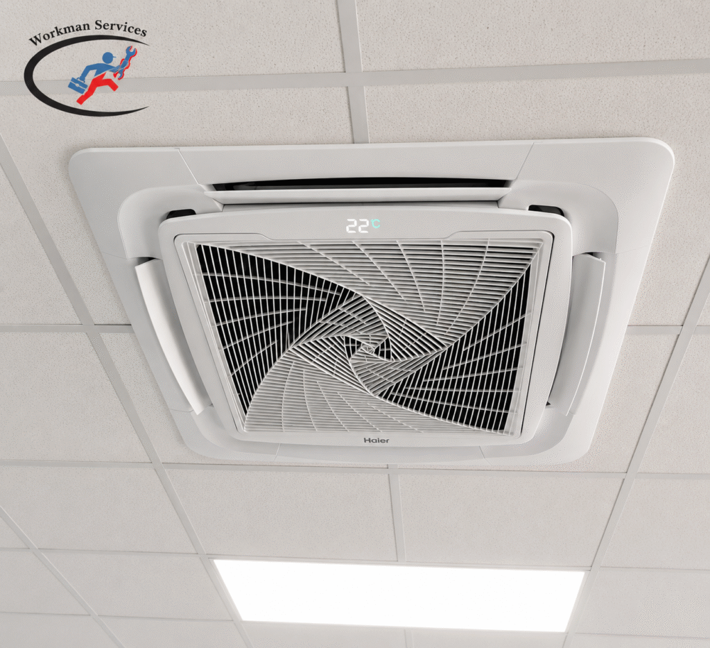 Haier 1.5 Ton Ceiling Cassette ac Ceiling Cassette ac DC Inverter AC Haier Air conditioner Haier Ac