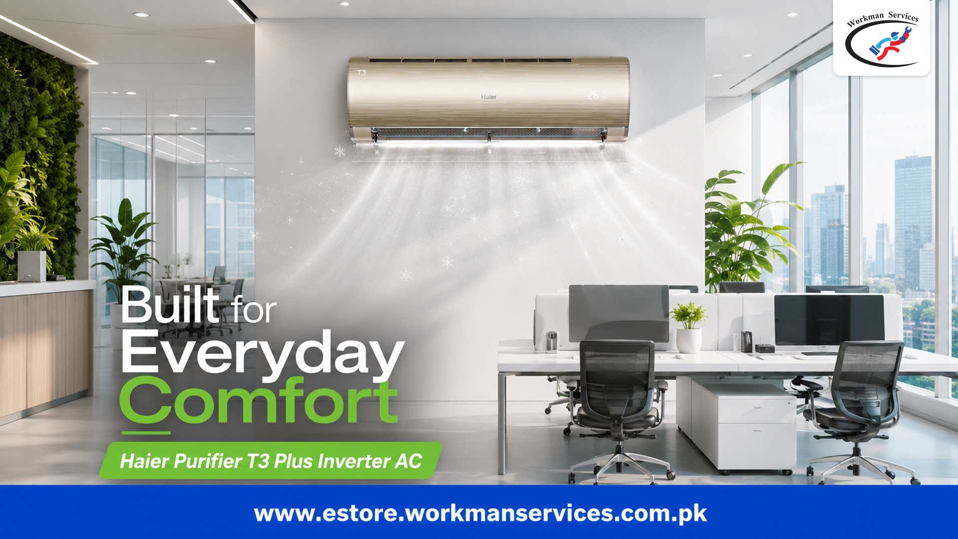Haier Purifier T3 Plus Inverter