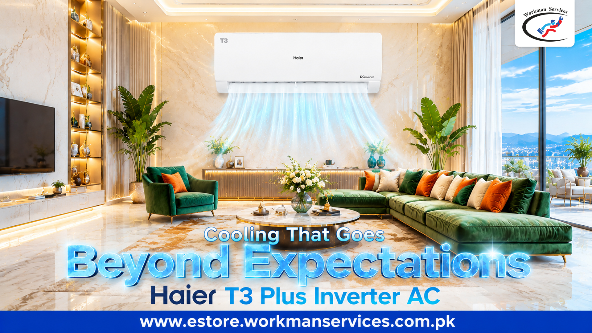 T3 Plus Inverter White