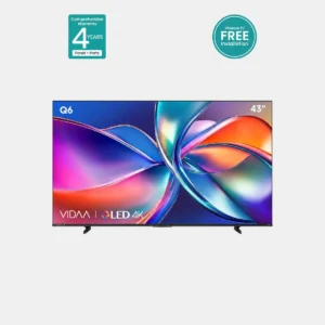 Hisense 43" 4K QLED VIDAA TV 43Q6Q