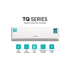 Hisense 1.5 Ton T3 Split Inverter AC Heat & Cool  HC18SRTQ60T3
